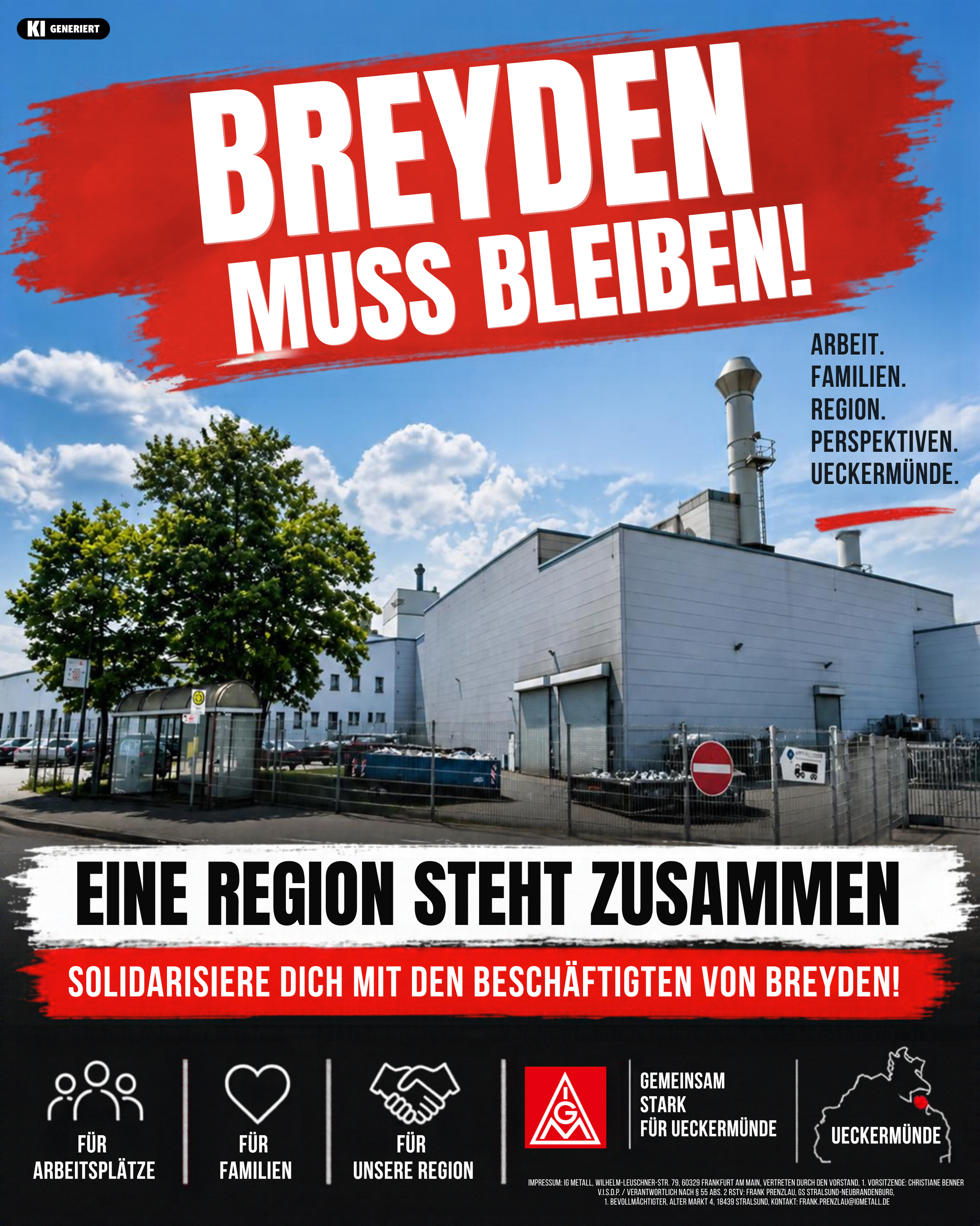 Flyer Hochformat für Social Media