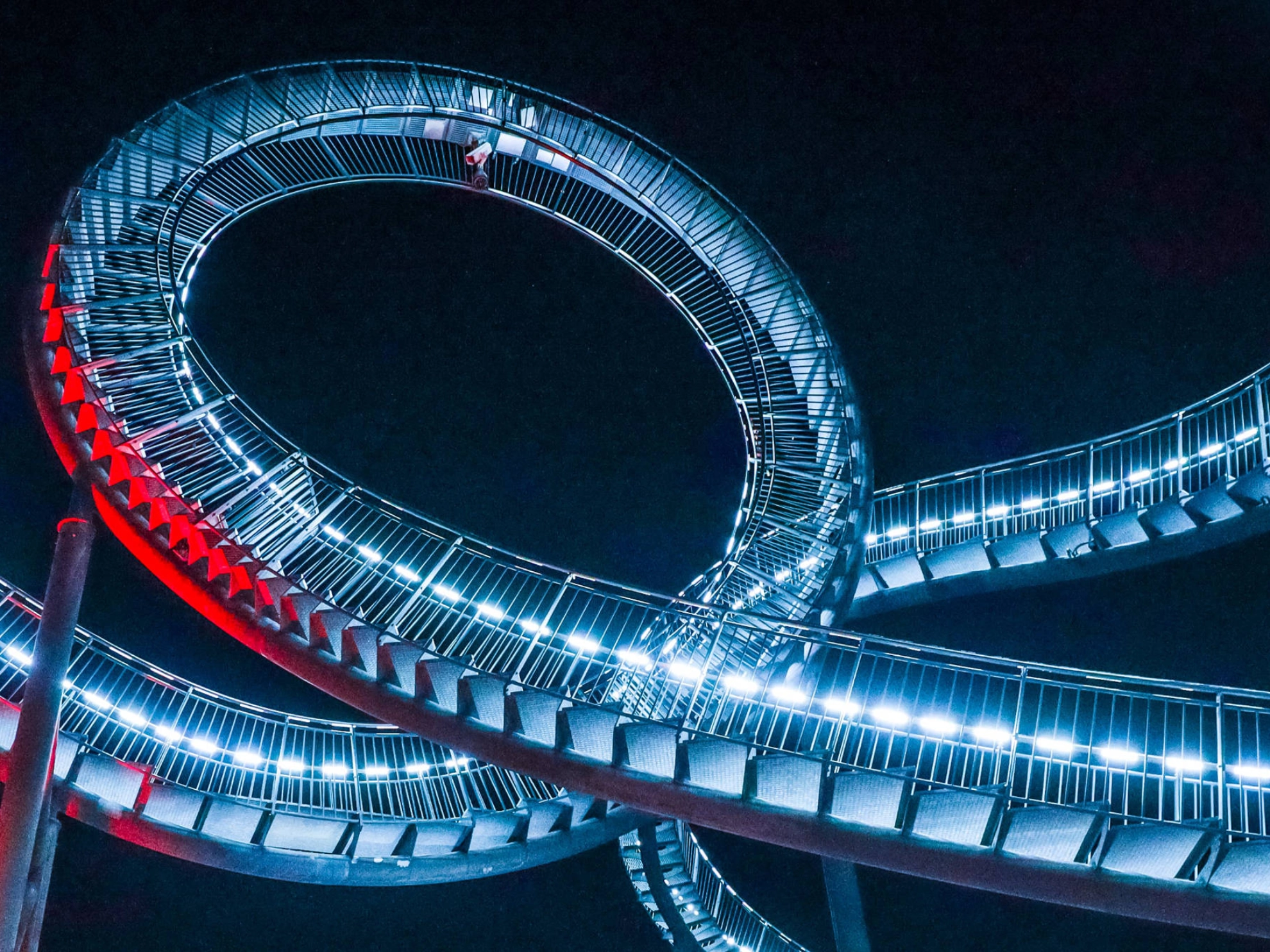 Nachtaktion während der Stahltarifrunde 2019.