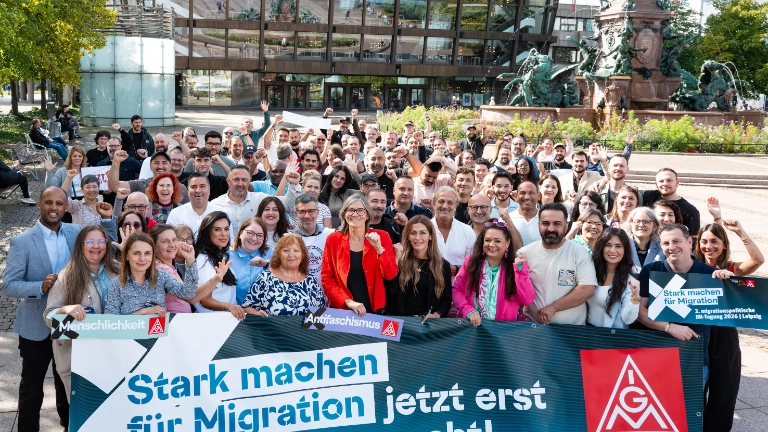 Teilnehmende der 2. migrationspolitischen BR-Tagung 