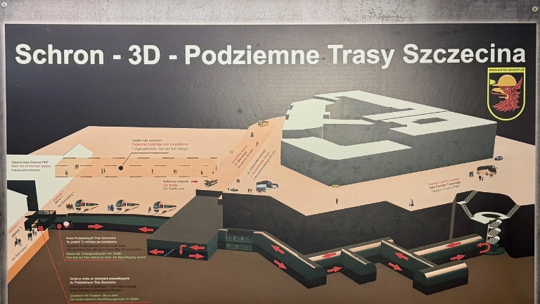 3D Darstellung Bunker