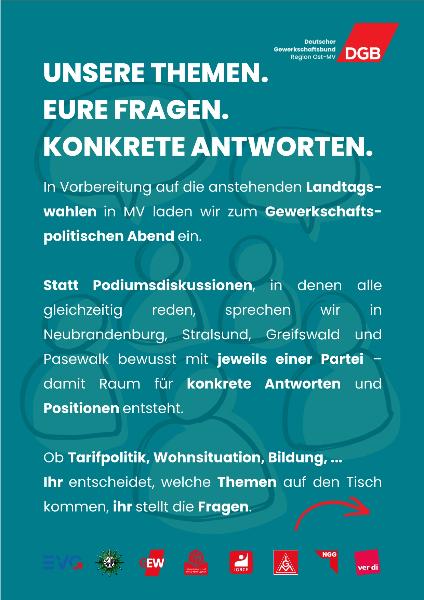 Gewerkschaftspolitischer Mittwoch