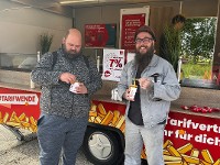 Fritten und Tarifgespräche bei MAT